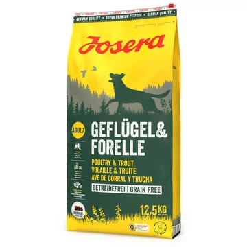 EXKLUZÍV* POULTRY&TROUT Felnőtt kutyatáp