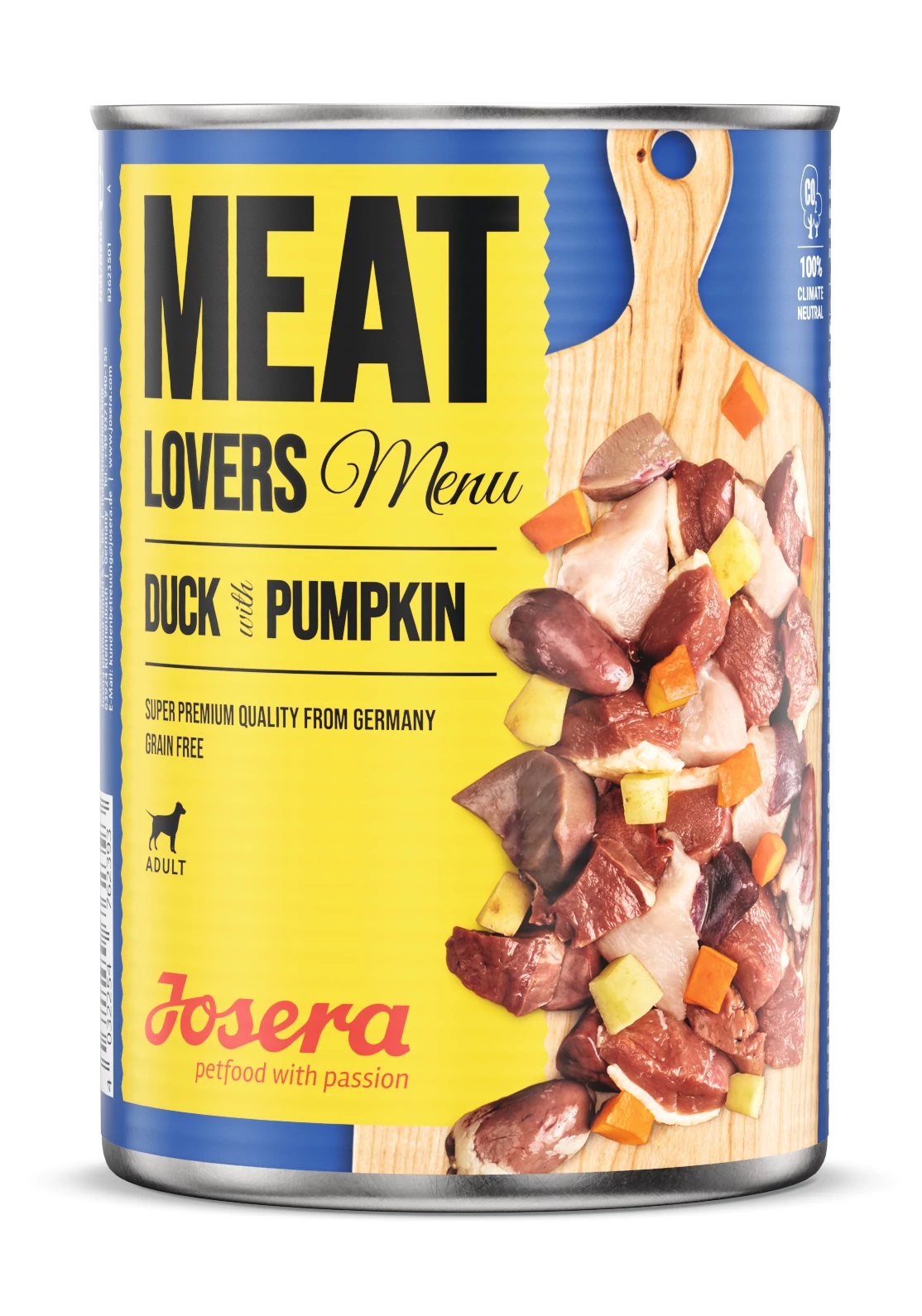 MEATLOVERS MENU DUCK & PUMPKIN - KACSA ÉS SÜTŐTÖK Konzerv 400g